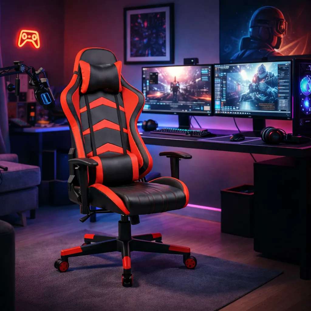 Silla Gamer Akivoy Rojo
